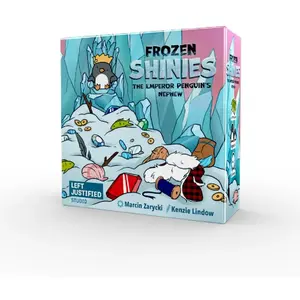 Frozen Shinies: The Emperor Penguin's Nephew - Kaartspel - Engelstalig - Left Justified Studio pas cher
