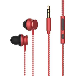 3,5 mm Métal Mains Libres Avec casque écouteurs stéréo Mic In-Ear Bass...Vendu parfnac-be