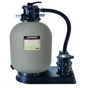 Groupe de filtration pour piscine - Hayward - 0.33 CV - Pompe à sable - Filtre à sable - Polyéthylène