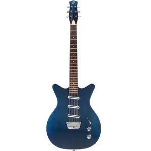 Comparateur de prix : Danelectro Danelectro - 59 Triple Divine Blue Metallic