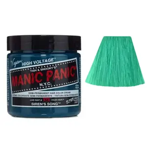 Comparateur de prix : Manic Panic Semi permanente haarverf Siren's Song UV Classic Groen