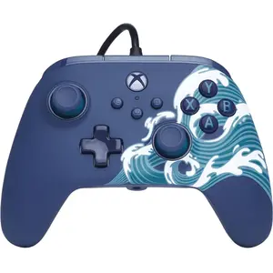 PowerA Manette Filaire - Advantage - Aqua Wave