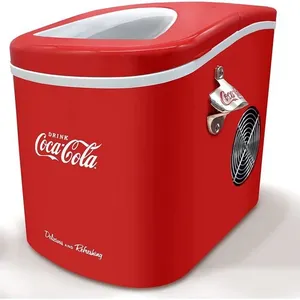 Salco Machine à glaçons Coca-Cola SEB-14CC, rouge, glaçons en 8-13 min...