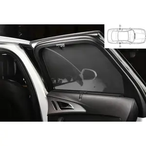 Privacy Car Shades (achterportieren) passend voor Honda FR-V 2004- (2-... pas cher