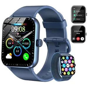 FeipuQu Montre Connectée Homme Femme,1.85" Smartwatch avec 100 Modes Sportifs,SpO2,Sommeil,Montre Appel pour Android iOSVendu parcdiscount