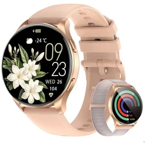 FeipuQu Montre Connectée Femme Homme,1.43" Smartwatch Ronde avec Appel...Vendu parcdiscount