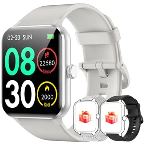 Blackview Montre connectée homme Femme avec Appels Bluetooth, 3 Bracel...Vendu parcdiscount