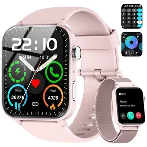 FeipuQu Montre Connectée Femme Homme avec Appel Bluetooth, 1.83" HD Sm...Vendu parcdiscount