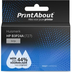 PrintAbout huismerk Inktcartridge B3P24A (727) Grijs Hoge capaciteit G... pas cher