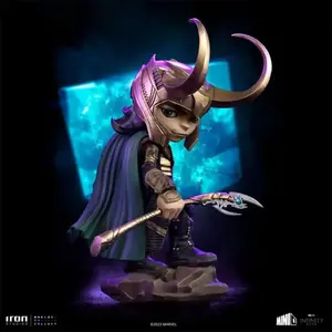 AVENGERS INFINITY SAGA FIGURINE MINI CO. PVC LOKI 15 CM IRON STUDIOS pas cher
