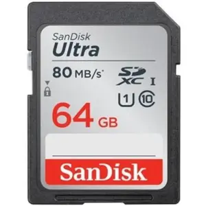 Carte mémoire SDXC UHS-I SANDISK ULTRA 64GB - Vitesse de lecture jusqu... pas cher
