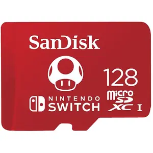 Comparateur de prix : Sandisk Carte Mémoire Microsd Nintendo Switch Extreme 128 Gb (183552)