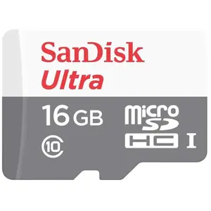 SanDisk Sandisk Ultra micro SD SDHC 16 Go Classe 10 UHS-I 80 Mo/s SDSQ...Vendu parfnac-be