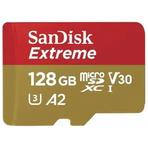 Sandisk Carte Mémoire Extreme Micro Sd 128gb Mobile Gaming pas cher
