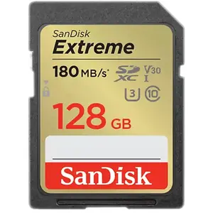 Comparateur de prix : Sandisk Carte Mémoire Extreme Sdxc 128 Gb (00121580)