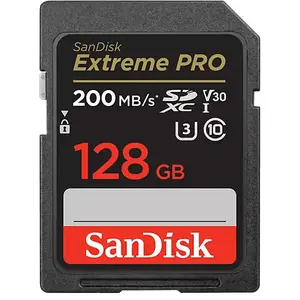 Comparateur de prix : Carte mémoire SD SanDisk Extreme Pro SDXC UHS-I U3 Class10 128 Go