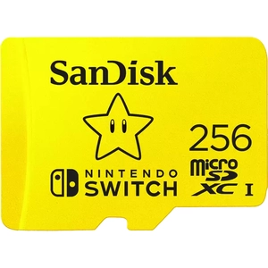 Sandisk - Carte Mémoire Microsdxc Uhs-i 256 Go Edition Super Mario Su pas cher