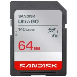 Carte SD - SANDISK - Ultra GO - 64 Go - 140 Mo/s - UHS I (U3/V10) pas cher