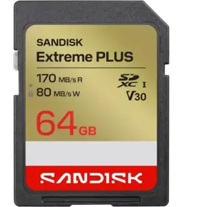 Carte mémoire microSDXC SanDisk Extreme® Plus 64 Go UHS-I pas cher