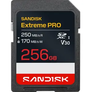 Carte mémoire SDXC SanDisk Extreme PRO® 256 Go UHS-I pas cher