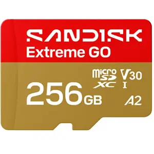 SanDisk microSDXC Extreme GO 256GB (UHS-I, R240MB/s / W160MB/s, 5K) pas cher
