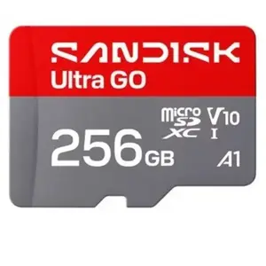 SanDisk microSDXC Ultra GO 256GB (UHS-I, V10, U1, C10, A1, 190 MB/s) pas cher