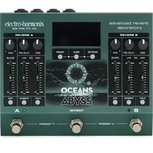 Electro Harmonix Oceans Abyss Advanced Reverb Laboratory stereo reverb... pas cher