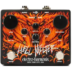 Electro-Harmonix Electro Harmonix Hell Melter Advanced Metal Distortion effectpedaal