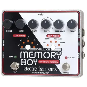 Electro Harmonix Deluxe Memory Boy Pédale pour Guitare électrique Argent pas cher