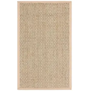 SAFAVIEH Tapis en fibre naturelle pour salon, salle à manger, chambre à coucher   Collection fibre naturelle, poils courts, naturel et beige, 122 x 183 cmVendu paramazon