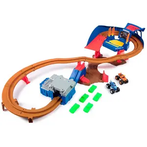 Comparateur de prix : Monster Jam 1:64 Supercharge Speedway Racebaan Speelset