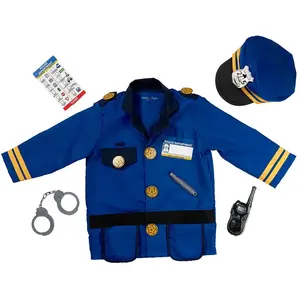Melissa & Doug   Verkleedset politie   Inclusief walkietalkie met geluid
