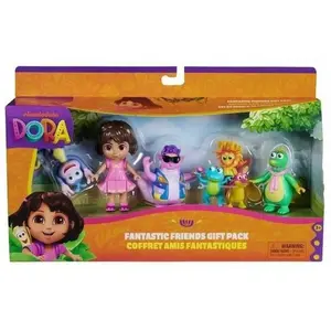 Konjac Sponge Dora Figures 5-Pack pas cher
