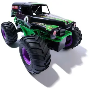 Spin Master Monster Jam camion monstre télécommandé 1:15 Grave Digger pas cher