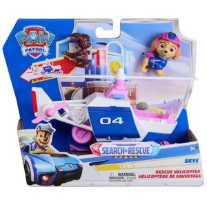Comparateur de prix : Véhicule + Figurine Paw Patrol Search & Rescue Stella Pat'patrouille