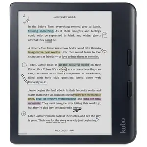 Kobo Libra Colour Black Libro Electrónico 7" 32GB Negro
