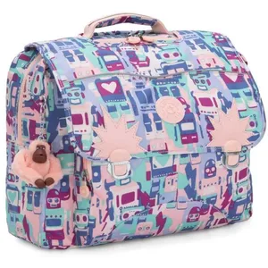 Cartable Kipling Iniko Robot Camo Pink 40 CM pas cher