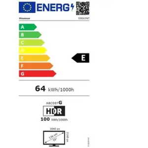 TV LED Hisense 55E63NT 139 cm Reconditionné pas cher