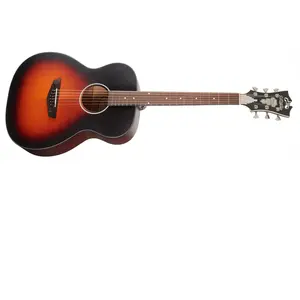 D'angelico Premier Tammany Ls Satin Vintage Sunburst Guitare Électro-Acoustique FolkVendu parbax-music