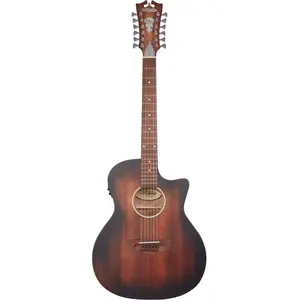 D'Angelico D'angelico Premier Fulton Ls Aged Mahogany Guitare Fol... pas cher