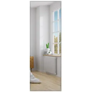 COSTWAY Miroir Mural Psyché Rectangulaire sans Cadre 110 x 38 cm Plein... pas cher