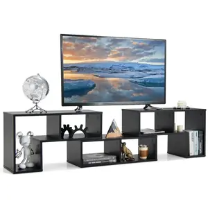 GOPLUS Meuble TV Console 3 pièces pour téléviseurs jusqu'à 165,1CM,Sty... pas cher