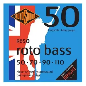 Rotosound RB50 Roto Bass - Jeu de cordes basse - 50-110 pas cher