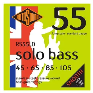 Comparateur de prix : Rotosound RS55LD Solo Bass - Jeu de cordes basse - 45-105