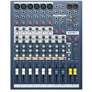 Soundcraft RW5758EU EFX8 Console 8 voies Mono + 2 voies Stéréo + Effet...