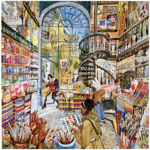 Puzzle Artist’s Provisions Eeboo 1000 pièces pas cher