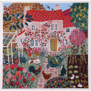 Puzzle Eeboo English Cottage 1000 pièces pas cher