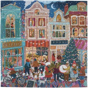 Puzzle 1000 pièces Eeboo Happy Holiday pas cher