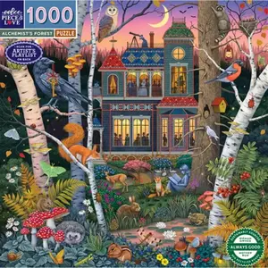 Puzzle 1000 pièces Eeboo Alchemist’s Forest pas cher