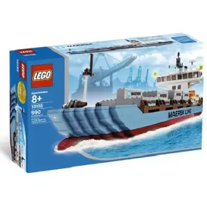 Lego Exclusive 10155 Bateau Porte Conteneurs Maersk pas cher